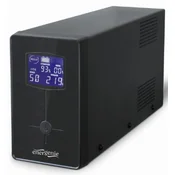 GEMBIRD EG-UPS-032 LCD 850VA UPS 1xSchuko, 2xIEC C13 , 850VA, 510W, LCD, RJ11/RJ45, USB, (5000262450)