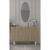 Hanah Home Konzolni sto Woise Bohem KM120, 120x75x29.6 cm, Hrast