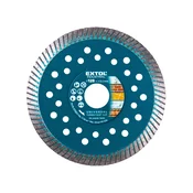 Extol Industrial Diamantni rezalni disk (8703051) turbo Fast Cut, 115x22.2mm, dry and wet cutting
