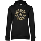 System of a Down Circle Star Logo Black S Ženske Kapuco