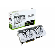 ASUS nVidia GeForce RTX 4070 SUPER 12GB 192bit DUAL-RTX4070S-12G-WHITE graficka karta