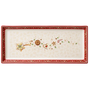 Villeroy & Boch Božični servirni krožnik WINTER BAKERY DELIGHT, pravokoten
