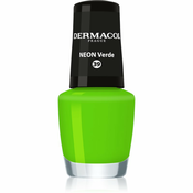 Dermacol Neon neonski lak za nokte nijansa 39 Verde 5 ml