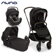 nuna otroški voziček 3v1 triv™ lx + lytl™ + arra™ flex caviar