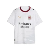 PUMA AC Milan 26/27 Away Jersey Youth, Shop, White/Victory Gold, 13-14Y
