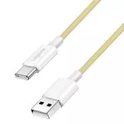 Logilink USB 2.0 Type C cable, C/M na USB - A/M, žuta, 1.0m ( 6424 )