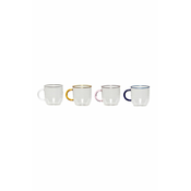 Hübsch komplet skodelic (4-pack)