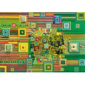 Schmidt - Puzzle Zeleni Flashdrive - 1 000 dijelova