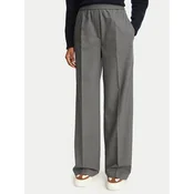 Weekend Max Mara Hlače iz tkanine Petra 2625136052 Siva Regular Fit