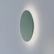 Argon LED stenska svetilka Orios Plus, zelena, O 30 cm, jeklo - Dnevna soba/jedilnica - Sodobni - Kovina