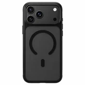 Hibridni ovitek Blueo Skin Friendly Frosted Anti-Drop MagSafe za iPhone 17 Pro Max/18 Pro Max - black