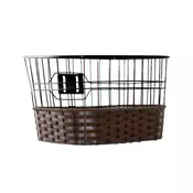 CAPRIOLO Korpa za bicikl  pletena pvc + mrežasta  187060