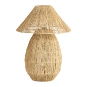 Namizna svetilka v naravni barvi s senčilom iz jute (višina 55 cm) Maruva – Light & Living