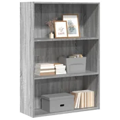 Regal za knjige boja hrasta 80x30x114 cm konstruirano drvo