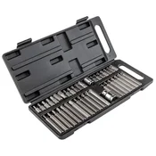 slomart Set nastavkov za vijačenje Top Tools Spline, Torx, Hex (40 kosov)