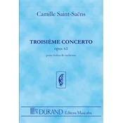 SAINT-SAENS:TROISIEME CONCERTO OP.61 POUR VIOLON & ORCHESTRE SCORE