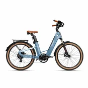 MIHOGO Karbonsko električno kolo MIHOGO Air Max, dvojna baterija 19,2 Ah, ultralahko, modro, (5000231883)