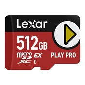 Lexar PLAY Pro microSD Express 7.1 memorijska kartica od 512 GB