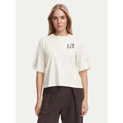 The North Face Majica NF0A8JAP Svetlo bež Boxy Fit