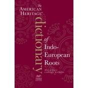 American Heritage Dictionary of Indo-European Roots, Third Edition