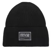 Kapa Versace Jeans Couture Big Beanie 79YAZK50 Črna