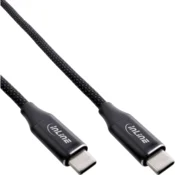 InLine 35881 USB kabel USB 2.0 1 m USB C Crno