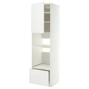 METOD/MAXIMERA Visoka omara za vgrad gspd aparate, bela/Ringhult bela, 60x60x220 cm