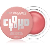 MAYBELLINE NEW YORK CloudTopia mat kremasto rdečilo za ustnice in lica odtenek 09 Dreamy Dawn 5 g