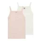 PETIT BATEAU Spodnja majica roza/bela