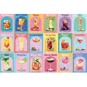 The House of Puzzles - Puzzle Pisani koktajli - 1 000 kosov