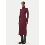 Tommy Jeans Obleka bordo