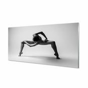 tulup.si Slika na akrilnem steklu Žensko telo 120x60 cm 4 obešalnika