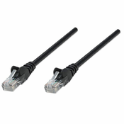 Kabel Intellinet, patch CAT5e, U/UTP, črn, 3m