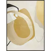 Ročno naslikana slika na platnu v okvirju 91x121 cm Stardust – Malerifabrikken