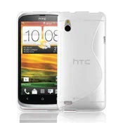 Cadorabo CADORABO Ohišje, združljiv s HTC v Sneguljčici - Zaščitni pokrov iz fleksibilnega silikona TPU, (20587068)