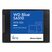 WD Blue SA510 SSD 4TB 2.5 inch SATA 6Gbps Internal Solid State Drive