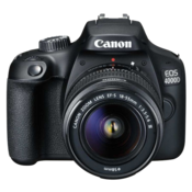 CANON Fotoaparat EOS 4000D+18-55mm DC III crni