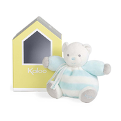 Plišani medo BeBe Pastel Chubby Kaloo 18 cm tirkizno-krem boje u poklon-kutiji za najmlađu djecu