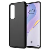 Cadorabo Cadorabo Case, združljiv s Huawei v črni barvi - zaščitni pokrov iz fleksibilnega silikona TPU, (20586421)