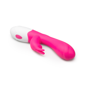 Silikonski rabbit vibrator, roza
