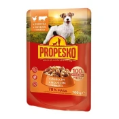 Propesko Pes govedina in piščanec, žepek 100 g