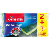 Žična košara, 2+1 kos, VILEDA Ultra Fresh, zelena