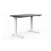 Proven E2-14 Adjustable Desk White/Brown