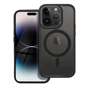 OEM Ohišje za iPhone 14 PRO Color Edge Mag Cover, združljivo z MagSafe, črno