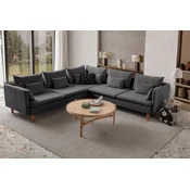 ATELIER DEL SOFA Ugaona garnitura Flexy L Anthracite
