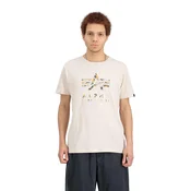 ALPHA INDUSTRIES Majica Camo PP T bela