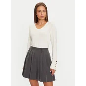 Brave Soul Pulover LK-248IVYA Écru Regular Fit