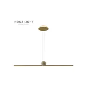 HOME LIGHT Solea 166 LED luster zlatni