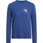 McKinley SHANE III LS M, moška pohodna majica, modra 432308