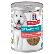 Hills Science Plan Hypoallergenic konzerva za odrasle pse z lososom 363 g